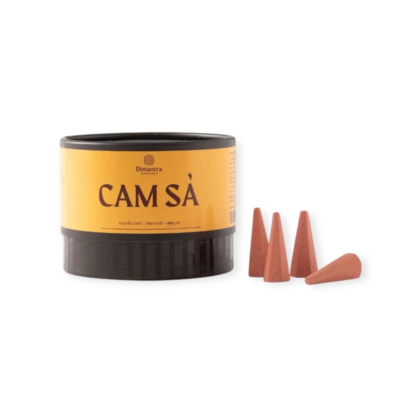 DIMANTRA - ‘Cam Sả / Lemongrass’ Cone Incense