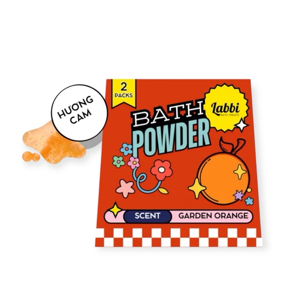LABBI - ‘Garden Orange’ Bath Powder