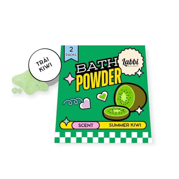 LABBI - ‘Summer Kiwi’ Bath Powder