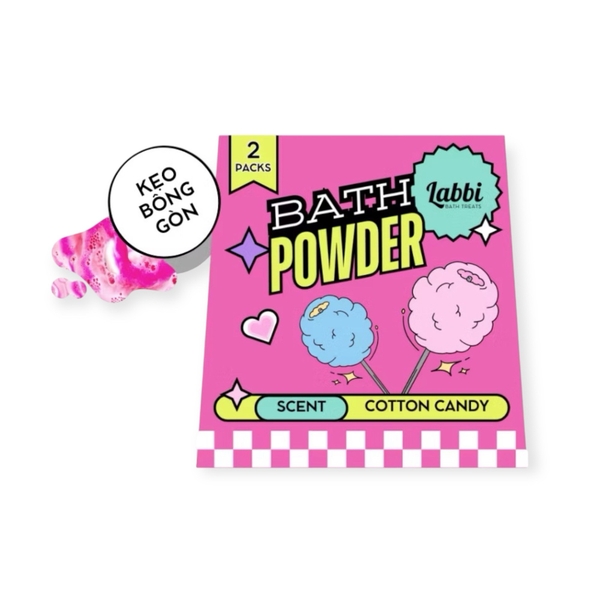 LABBI - "Cotton Candy" Bath Powder