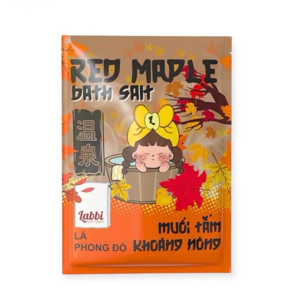 LABBI - "Red Maple" Onsen Bath Salt