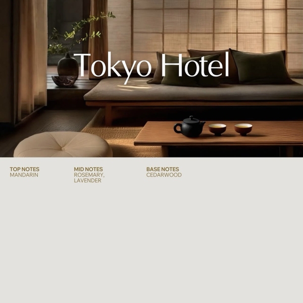 EMSPACE - Perfume Body Wash “TOKYO HOTEL” (580ml)