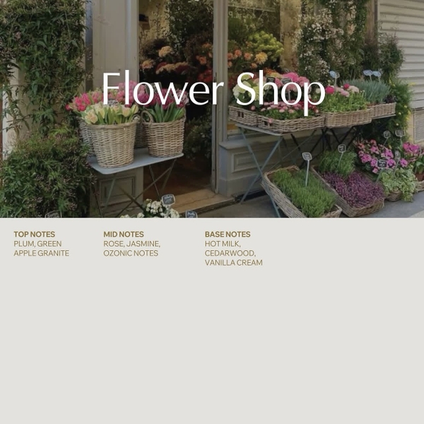 EMSPACE - Perfume Body Wash “FLOWER SHOP” (580ml)