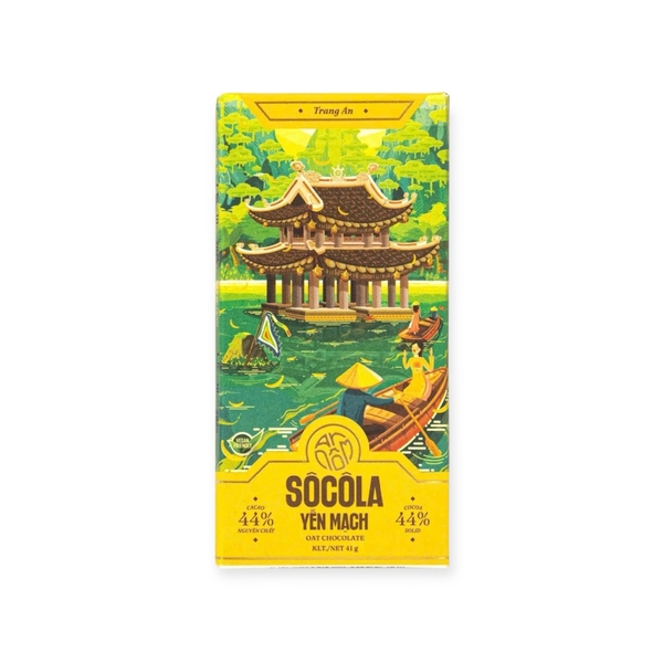 TBROS CHOCOLATE - An Nôm Milk Chocolate with Oatmeal 44% / Tràng An