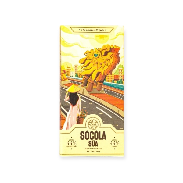 TBROS CHOCOLATE - An Nom Milk Chocolate 44% / The Dragon Bridge