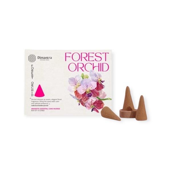 DIMANTRA - ‘Forest Orchid’ Cone Incense