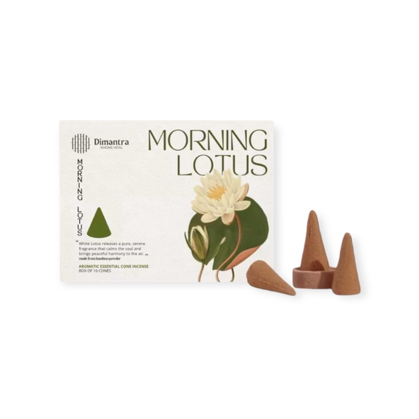 DIMANTRA - ‘Morning Lotus’ Cone Incense