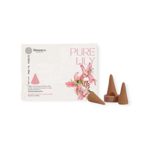 DIMANTRA - ‘Pure Lily’ Cone Incense