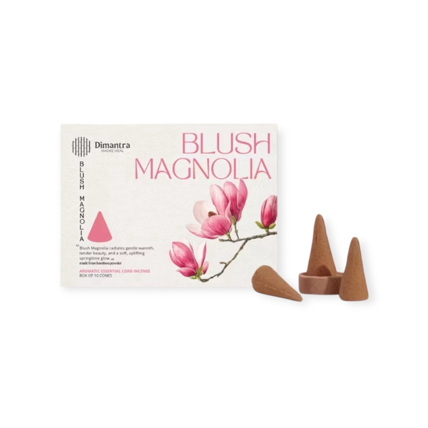 DIMANTRA - ‘Blush Magnolia’ Cone Incense