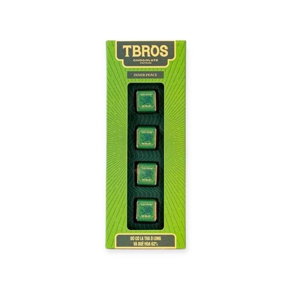 TBROS CHOCOLATE - Oolong Tea & Osmanthus Chocolate 62%