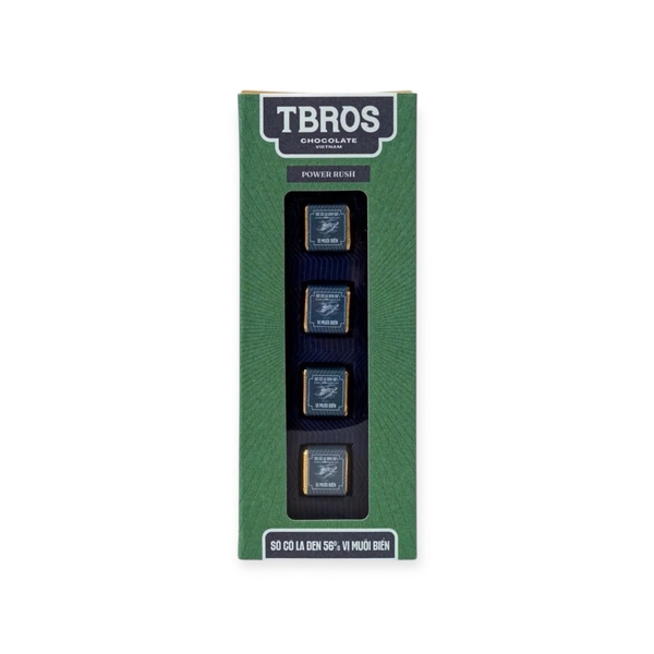 TBROS CHOCOLATE - Sea Salt Dark Chocolate 56%