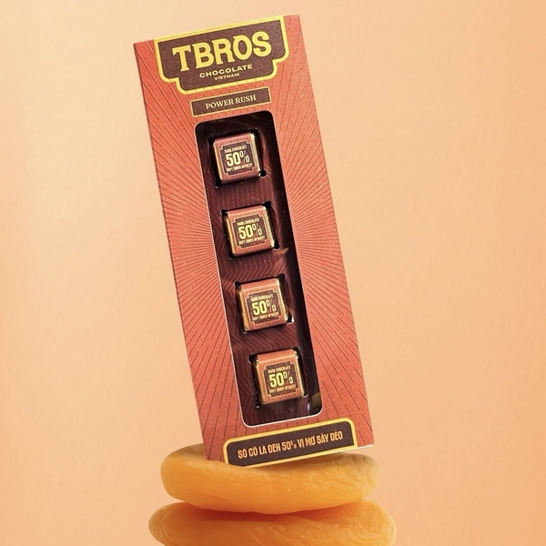 TBROS CHOCOLATE - Dark Chocolate 50% With Soft-dried Apricot