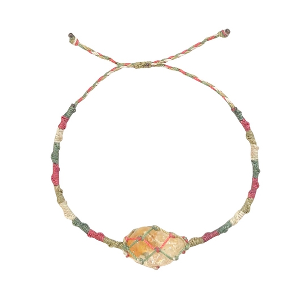 MERAKI TOWN - Single Stone Bracelet in Citrine