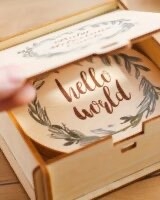 Baby Milestone Cards - Leaf