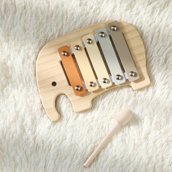 Wooden Xylophone - Elephant