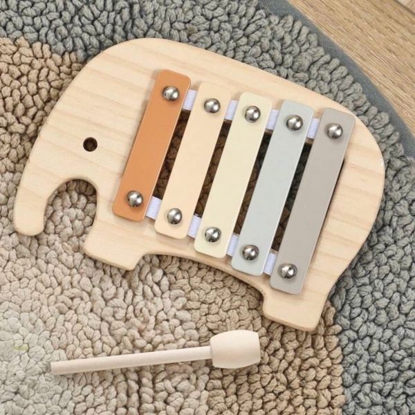 Wooden Xylophone - Elephant