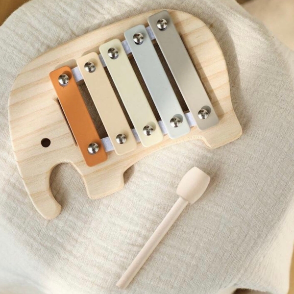 Wooden Xylophone - Elephant