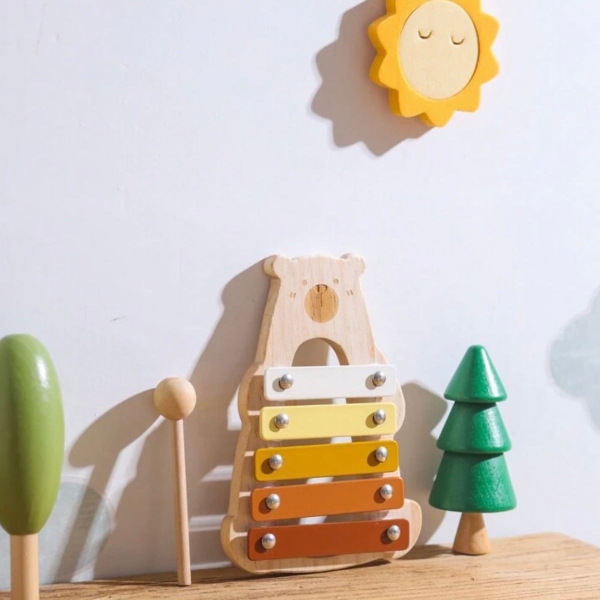 Wooden Xylophone - Bear