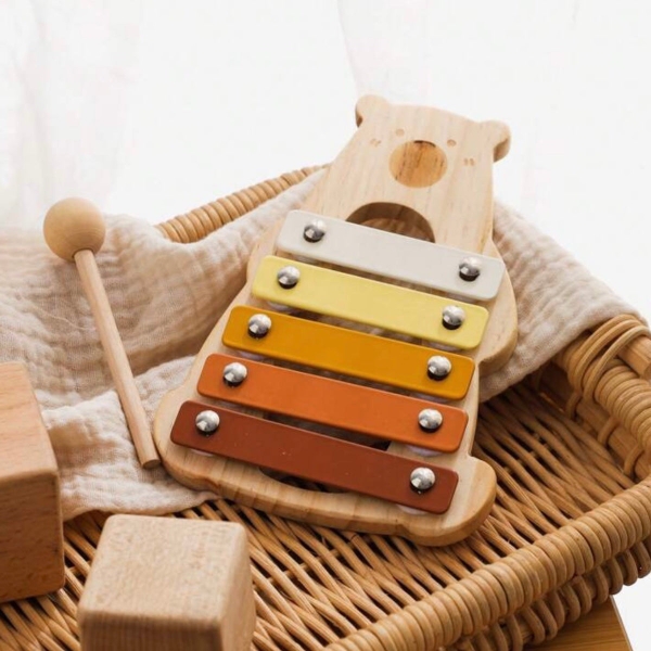 Wooden Xylophone - Bear