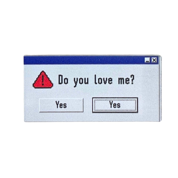 XLAND - Mini Pin "Do you love me"