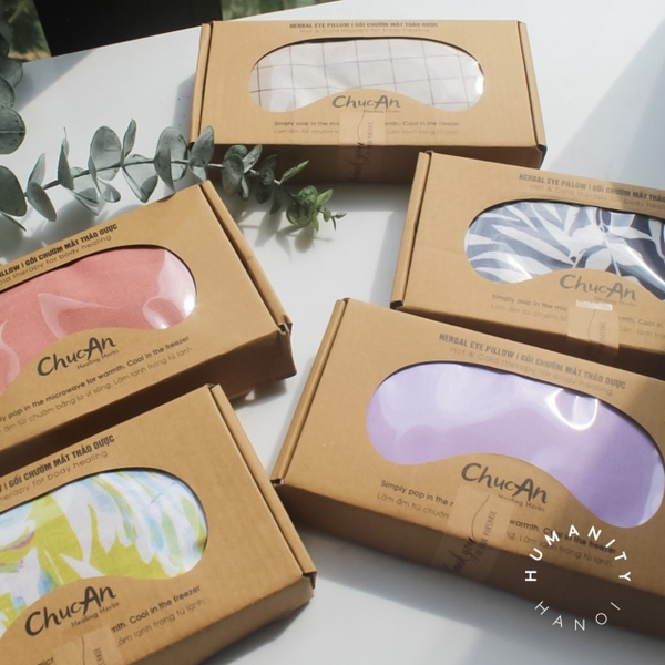 CHUC AN HEALING HERBS - Herbal Eye Pillow in Peach