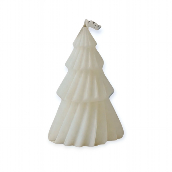 Christmas Candles - “Christmas Tree in White”