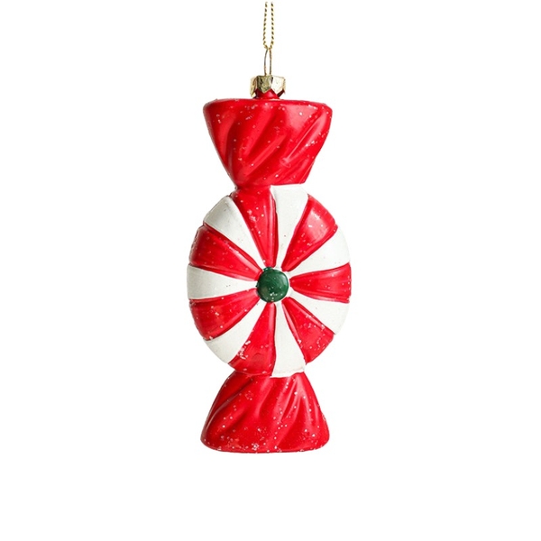 Poly Christmas Ornament - Candy