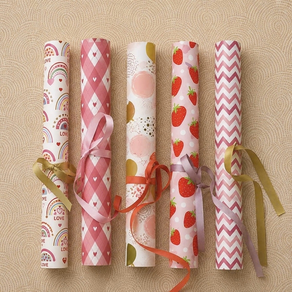 TIỆM CÁ TRỨNG - 'Pink Party' Wrapping Paper