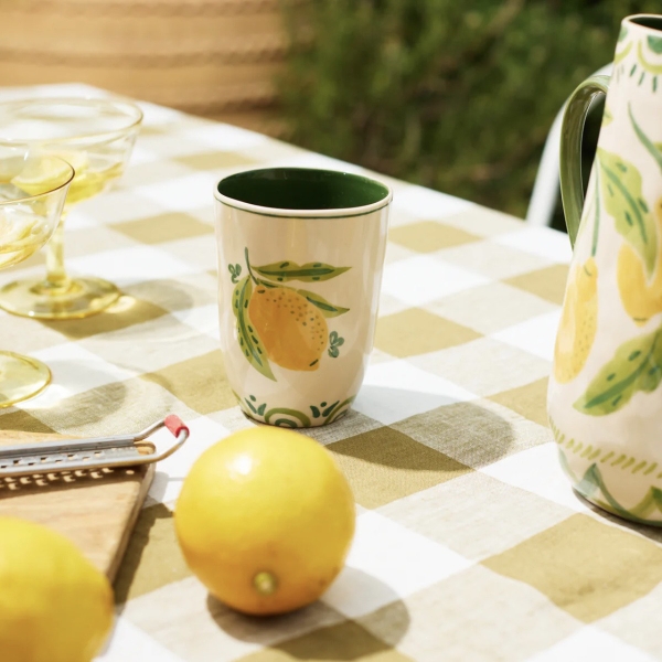 BÁT TRÀNG CERAMIC - Lemon Cup