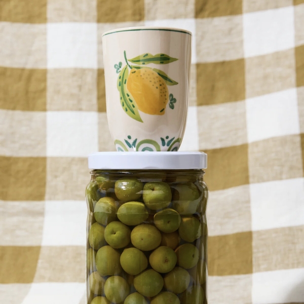 BÁT TRÀNG CERAMIC - Lemon Cup