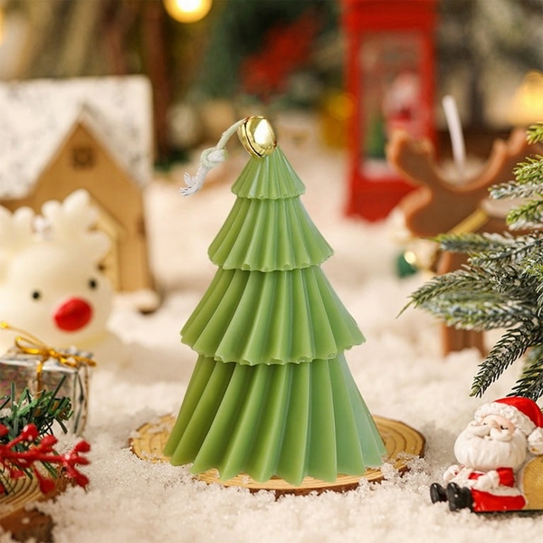 Christmas Candles - “Christmas Tree in Green”