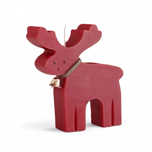 Christmas Candles - “Red Reindeer”