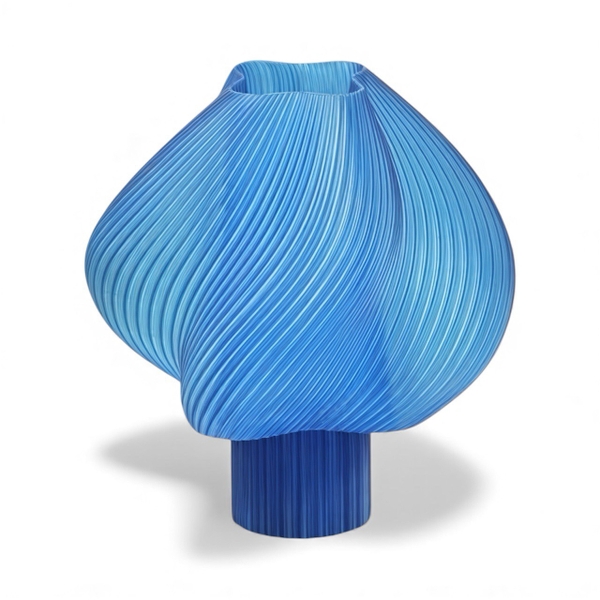 ILLU.3D Lighting – 3D Printing Ice Cream Lamp in Blue