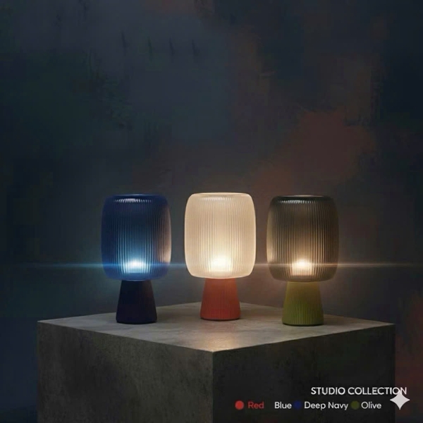 ILLU.3D Lighting – 3D Printing Pom Pom Lamp in Deep Navy