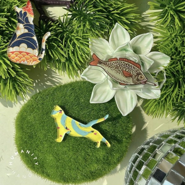 XLAND - Mini Pin "Smoking Fish"