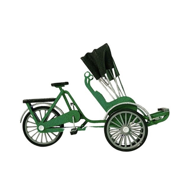 NHA TIN - 'Xích Lô - Cyclo' Magnet In Green
