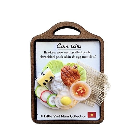NHA TIN - 'Cơm Tấm - Broken Rice' Magnet