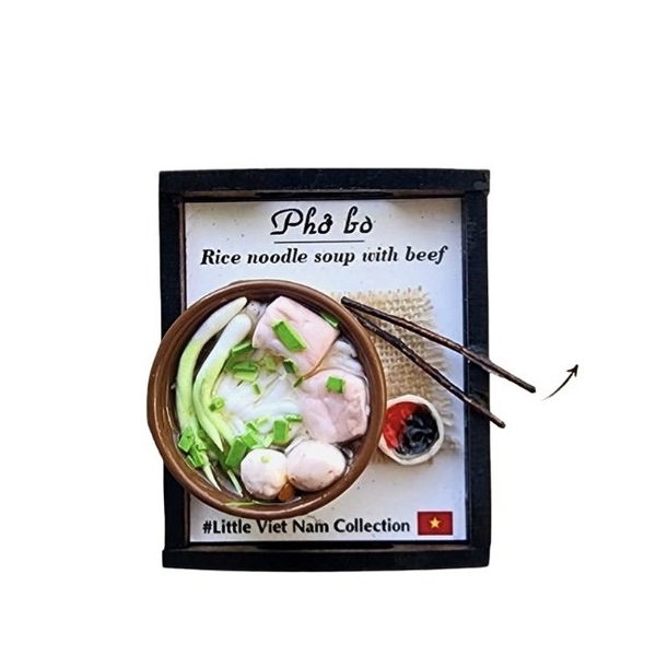 NHA TIN - 'Phở Bò - Beef Pho' Magnet