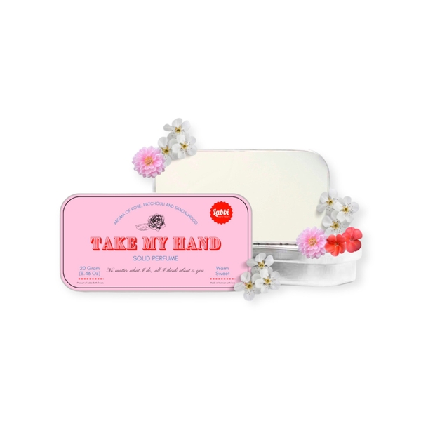LABBI - ‘Take My Hand’ Rectangle Solid Perfume