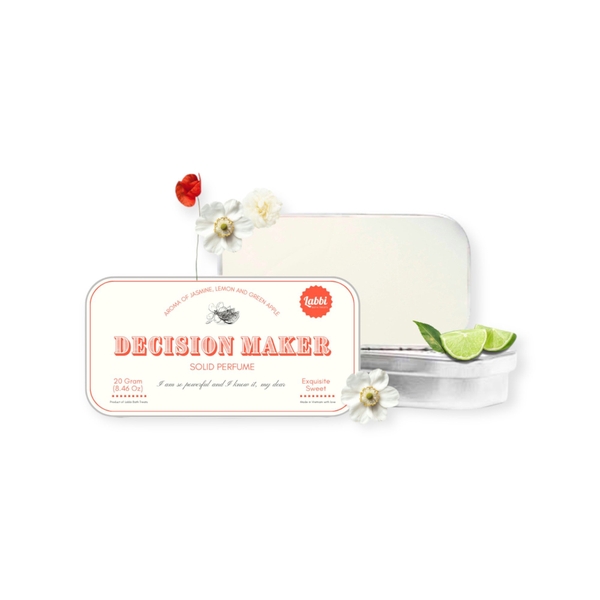LABBI - ‘Decision Maker’ Rectangle Solid Perfume