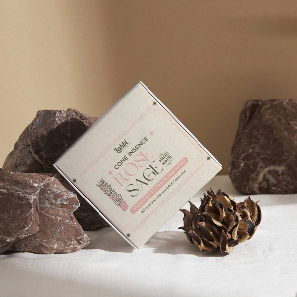 LABBI - ‘Rose Sage’ Cone Incense