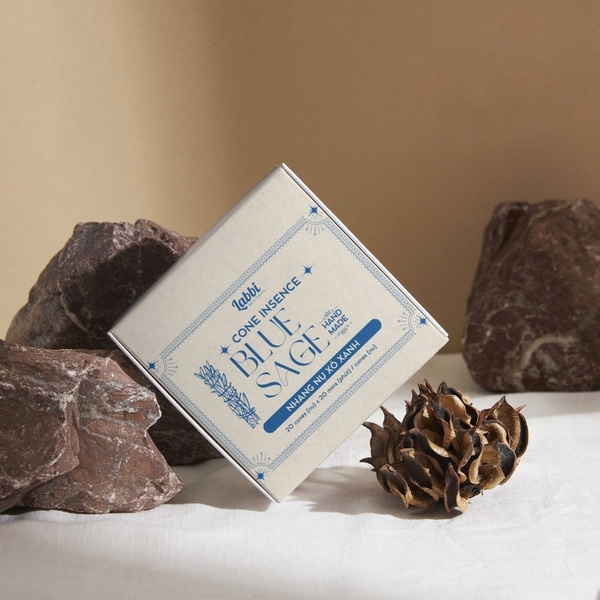 LABBI - ‘Blue Sage’ Cone Incense