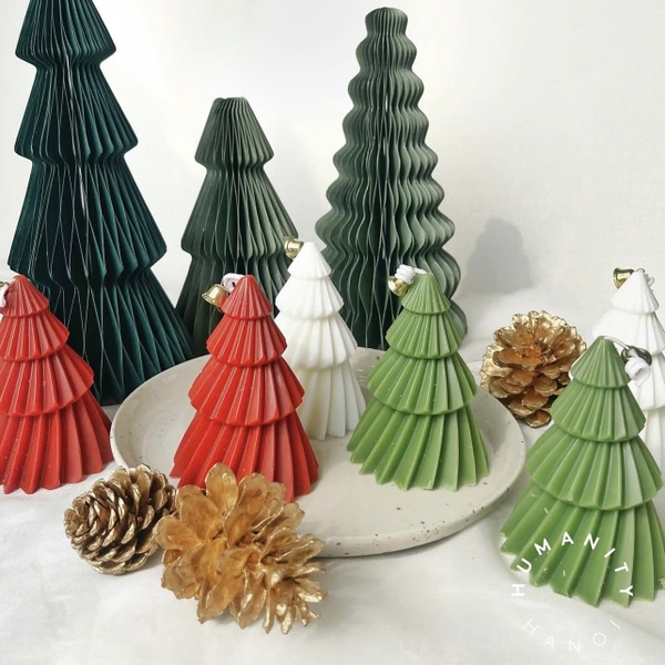 CHRISTMAS Candle - CHRISTMAS Tree in Green
