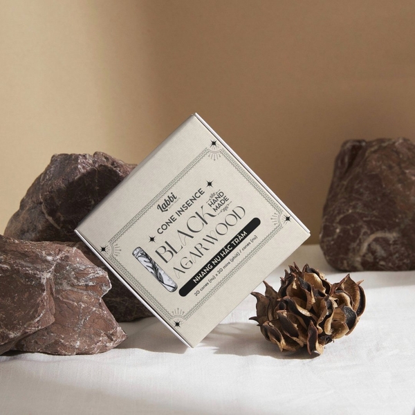 LABBI - ‘Black Agarwood’ Cone Incense