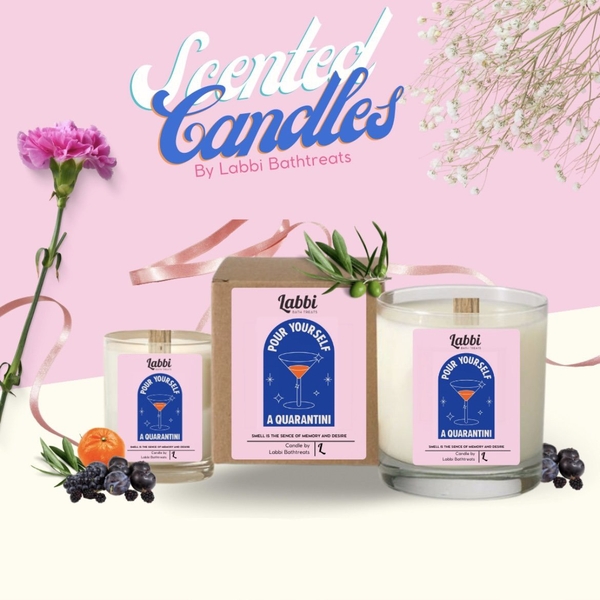 LABBI - ‘Pour Yourself A Quarantini’ Scented Candle