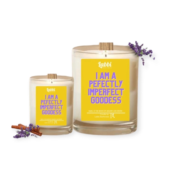 LABBI - ‘I’m A Perfectly Imperfect Goddess’ Scented Candle