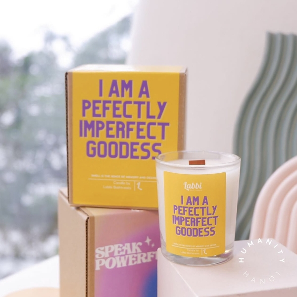 LABBI - ‘I’m A Perfectly Imperfect Goddess’ Scented Candle