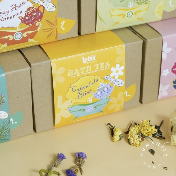 LABBI - ‘Calendula Bliss’ Herbal Bath Tea