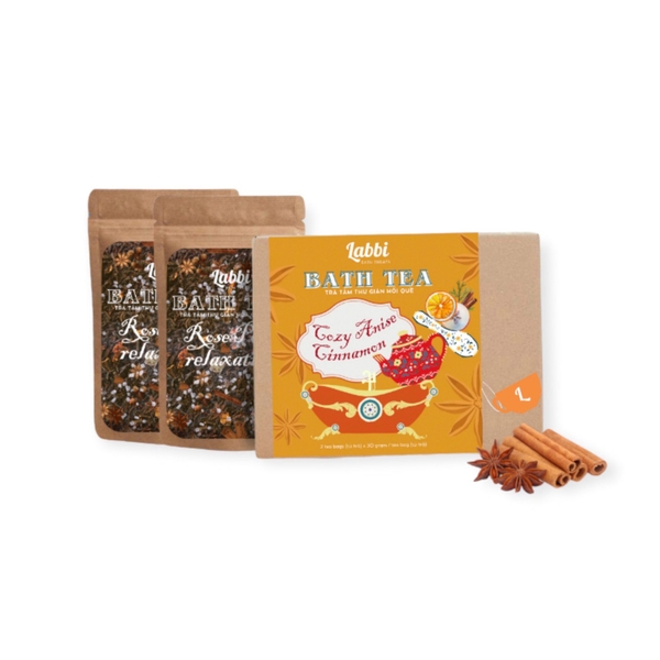 LABBI - ‘Cozy Anise Cinnamon’ Herbal Bath Tea