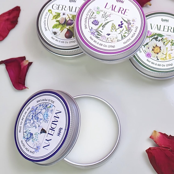 LABBI - ‘Madelyn’ Round Solid Perfume